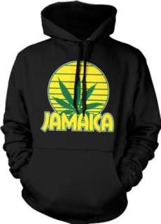  Jamaica Ganja Mens Sweatshirt, Jamaican Marijuana Weed 