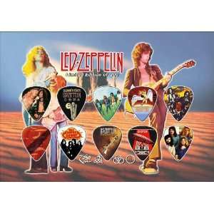  Led Zeppelin Guitar Pick Display Limited 200 Only 