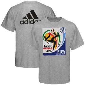  adidas Ash 2010 FIFA World Cup T shirt: Sports & Outdoors