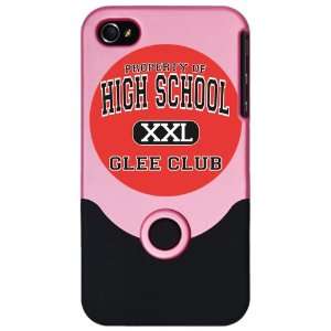iPhone 4 or 4S Slider Case Pink Property of High School XXL Glee Club