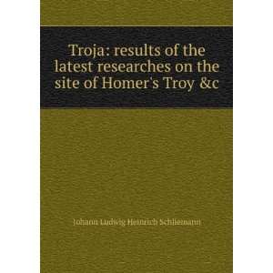  Troja results of the latest researches on the site of 