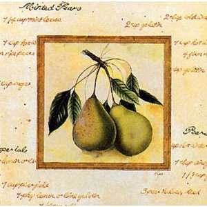  Minted Pears by Karyl Shields 6x6: Health & Personal Care