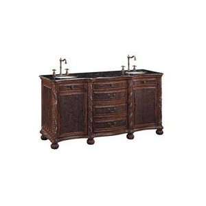   Lydia Classic Double Bathroom Vanity Cabinet 70 Inch: Home Improvement