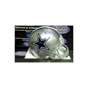   autographed Football Mini Helmet (Dallas Cowboys): Everything Else