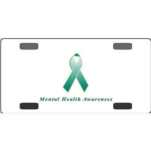  Mental Health Awareness Ribbon Vanity License Plate 