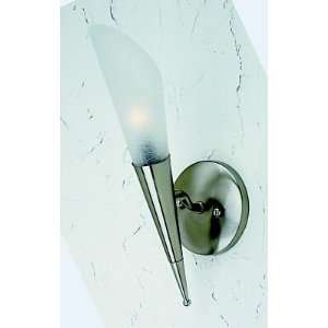  Caliente White Glass Wall Mount Lamp