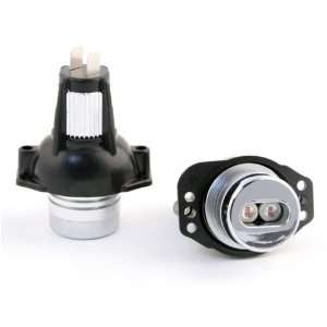  BMW Angel Eyes 3W HID 2 LED   White   Halo Replacement 