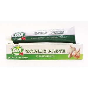 GIA Garlic Paste in Vegetable Oil 3.1 oz  Grocery 