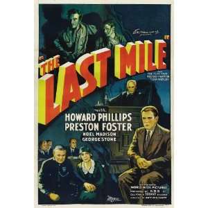  The Last Mile Movie Poster (11 x 17 Inches   28cm x 44cm 