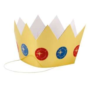   By Creative Converting Gold Foil Crowns (6 count): Everything Else