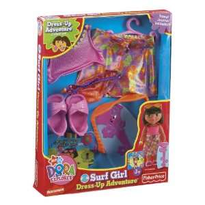    Doras Dress Up Adventure Fashions   Surfer Girl Toys & Games