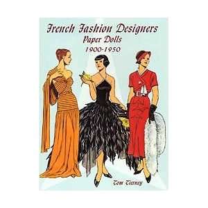  Paper Dolls French Fashion Designers    3 Dolls + 32 