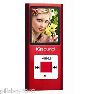 Supersonic IQ 2528 / SC 2528 1.8”  MP4 FM Player RED  