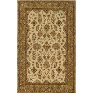   Beige Rug Traditional Persian Wool 5 x 8 (34110): Home & Kitchen