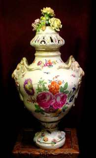 DRESDEN * 24 H * 19th CT * German * Hand decorated URN  