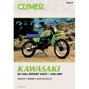  Kawasaki 80 350CC Rotary Valve 1966 2001 Clymer Manual 