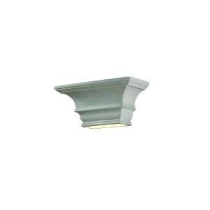  Ambiance Rectangular Concave Wall Sconce Finish Terra 