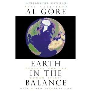   Balance Ecology and the Human Spirit [Hardcover] Albert Gore Books