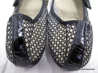 NEW Gerard Darel Shoes:Black Nylon Mesh Ballet Flats 37  