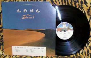 Gong Shamal LP PROMO Virgin AL 34156 PROG 1975 Near Mint NM  