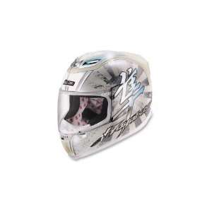   Motorcycle Helmet Hayabusa White Extra Small XS 0101 3708 Automotive