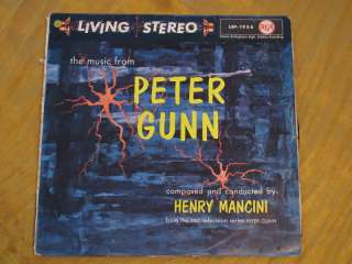 Peter Gunn OST Henry Mancini LSP 1956 LP  