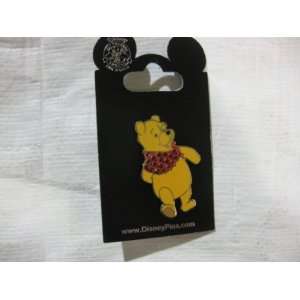  Disney Pin Pooh with Jeweled Shirt: Toys & Games