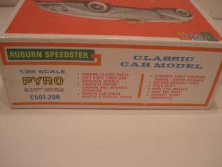 Pyro Plastic Corp. Auburn Boattail Speedster Kit 1:25  