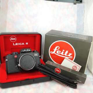 Leica R4 SLR Black Camera Body Boxed New Old Stock  