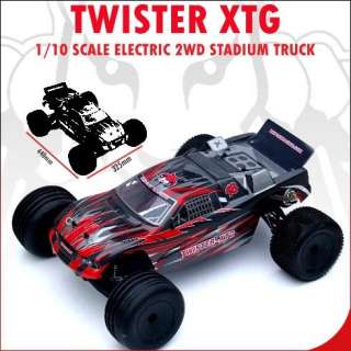 Redcat Racing Twister XTG 1/10 Scale 2 Wheel Drive Stadium Truck RC 