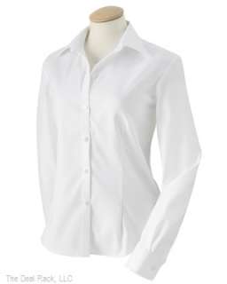 New Van Heusen Womens NoWrinkle Oxford Shirt Any Sz/Clr  