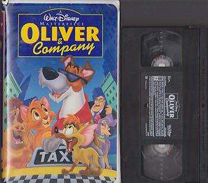 Oliver and Company (VHS, 1996) WALT DISNEY ANIMATION 786936009101 