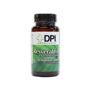   DPI Laboratories Resveratrol 40mg, 60 Tablets