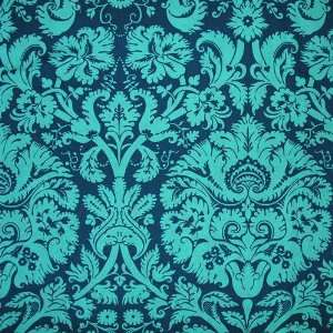  45 Wide Amy Butler Belle Acanthus Teal Fabric By The Yard: amy 