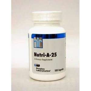  Nutri A 25 100 Capsules by Douglas Laboratories: Health 