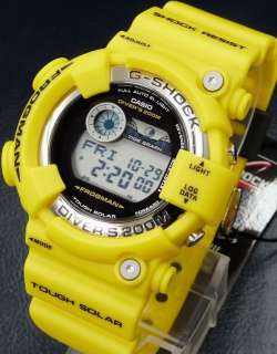 CASIO G SHOCK GF 8250 9JF FROGMAN Tough Solar Divers Watch Brand New 
