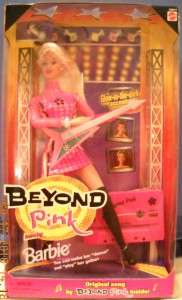 BEYOND PINK FEATURING BARBIE 1998 WITH CASSETTE TAPE  