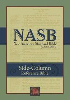 Side Column Reference Bible NASB Large Print NEW  