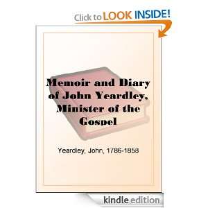   Yeardley, Minister of the Gospel eBook John Yeardley Kindle Store
