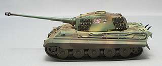 Aoshima Skynet 71328 German King Tiger 503 Panzer 1/72  