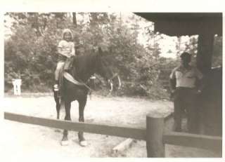 Vintage 1950s Photograph   Cumberland State Resort Park   Saddle 