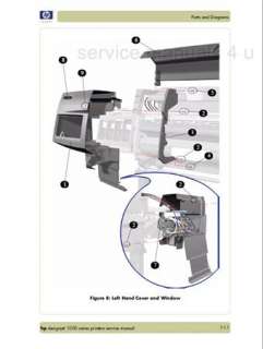 HP DesignJet 1050 1050c 1050cm Service & Repair Manual  