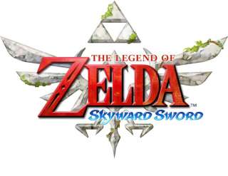 SS016 LEGEND OF ZELDA SKYWARD SWORD LOGO T SHIRT E3  