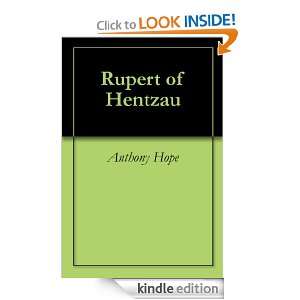  Rupert of Hentzau eBook Anthony Hope Kindle Store