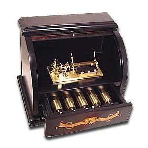   Roll Top Musical 5 Cylinder 50 note Reuge Music Box: Everything Else