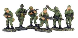  states army 101st airborne division figure set 6pc army division 