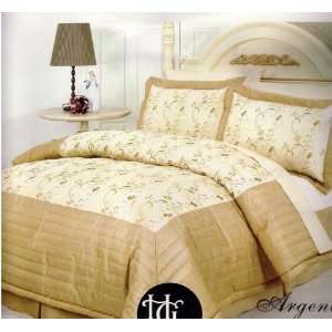  Argento Brand New Cal. King 8PCS Comforter Bed in a Bag 