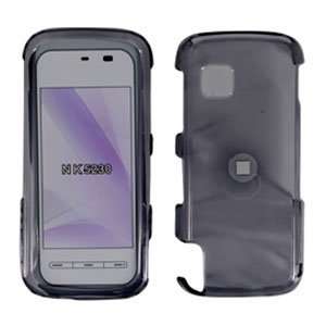   Smoke Rubberized Hard Protector Case for Nokia 5230 