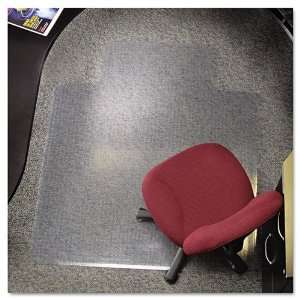   Executive Series Chairmat for Carpet, Lip, 45w x 53l, Clear ESR124173