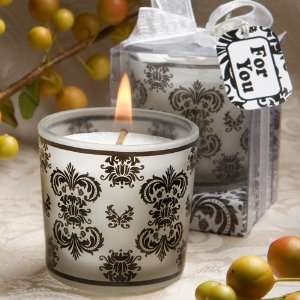  Damask Design Candle Favors 5440: Home & Kitchen